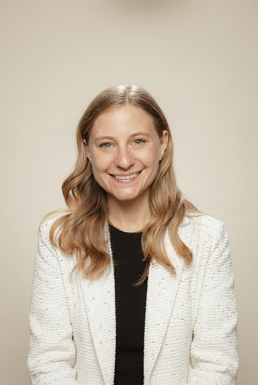 Portrait of Jamie, founder of the practice